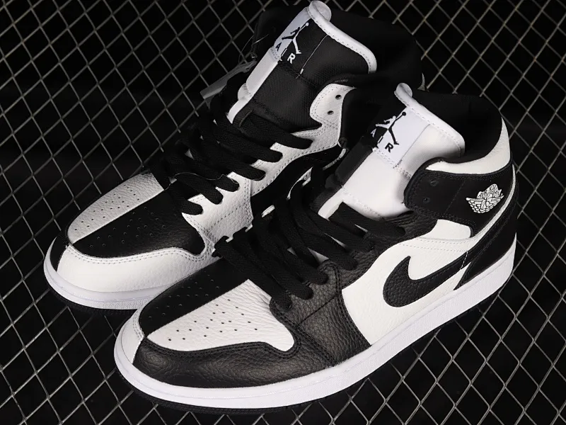 All categories Air Jordan Jordan series basketball shoes Air Jordan 1 Mid Air Jordan 1 Mid "Homage" AJ1 Joe 1 Black and White Panda DR0502-101